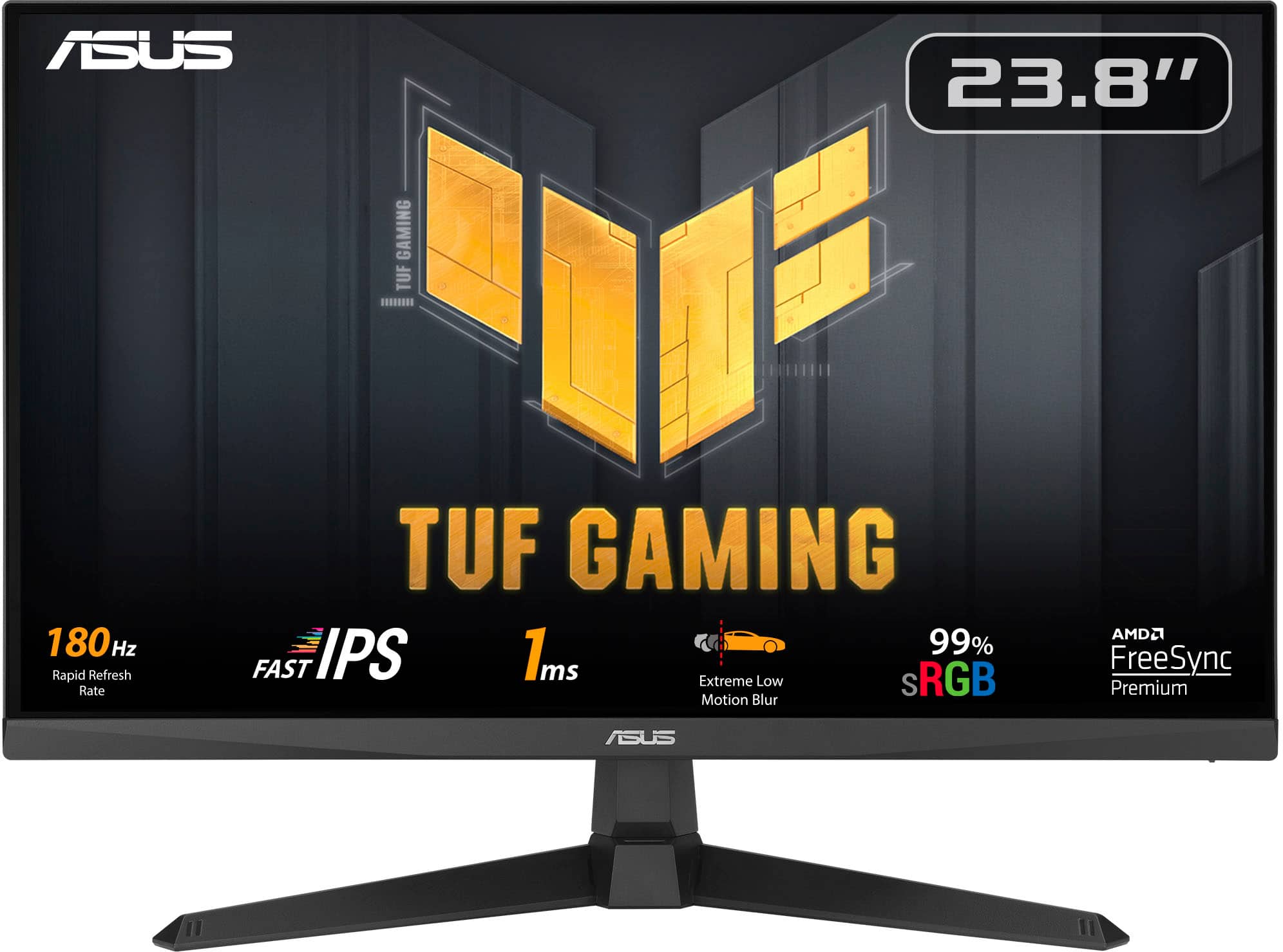 ASUS TUF Gaming 24" FHD IPS 180Hz 1ms Gaming Monitor with FreeSync Premium (DisplayPort, HDMI) Black VG249Q3A - Best BuyLoading...Loading...