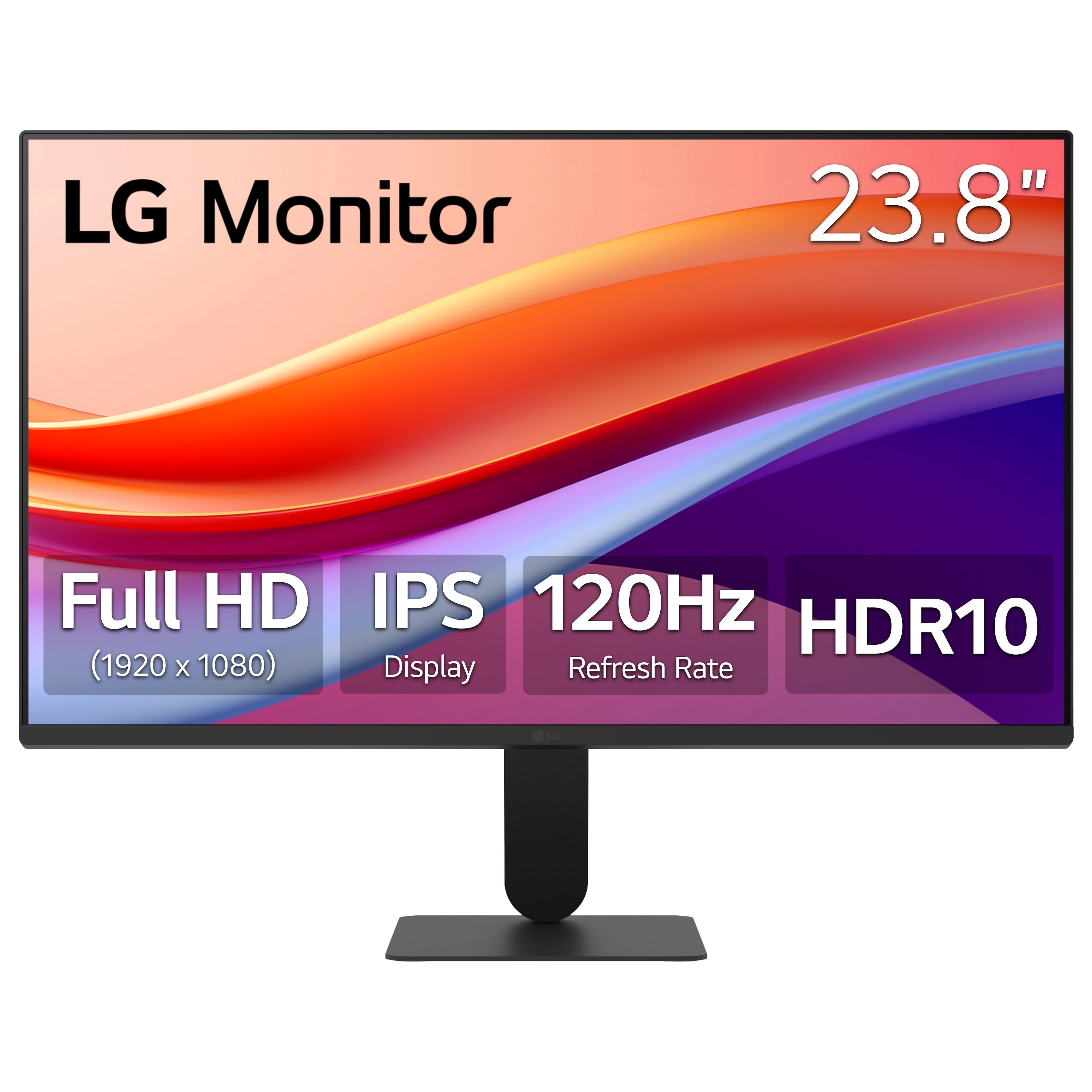 LG 24" IPS FHD 120Hz Monitor with HDR10 (HDMI) Black 24U41YA-B - Best BuyLoading...Loading...